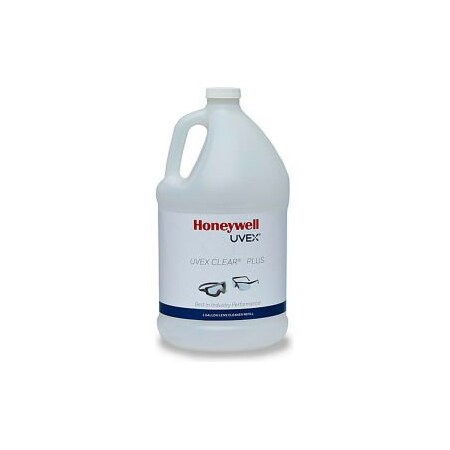 HONEYWELL NORTH Honeywell Uvex S482 Clear Plus Lens Cleaner, Refill Solution, 1-Gallon S482